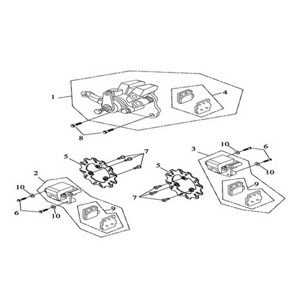 ACCESS FOCUS (AC300) ARKA FREN KLIPER #AC300U F0901